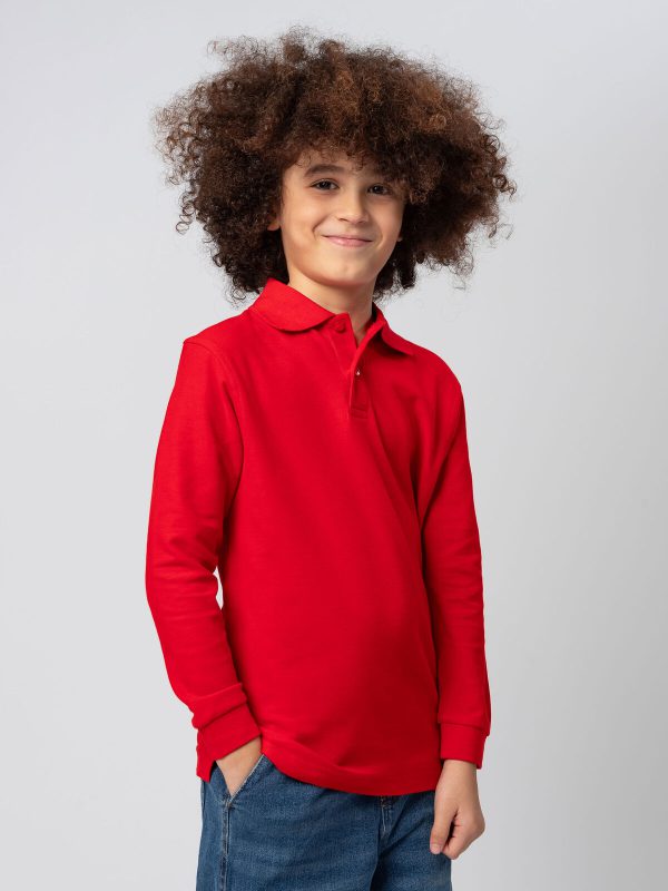 Evolution Polo Kids LS - BSK210