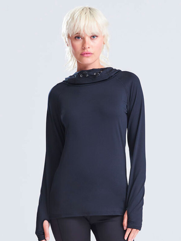 Felpe Girlie Cool Cowl Neck Top - JC038