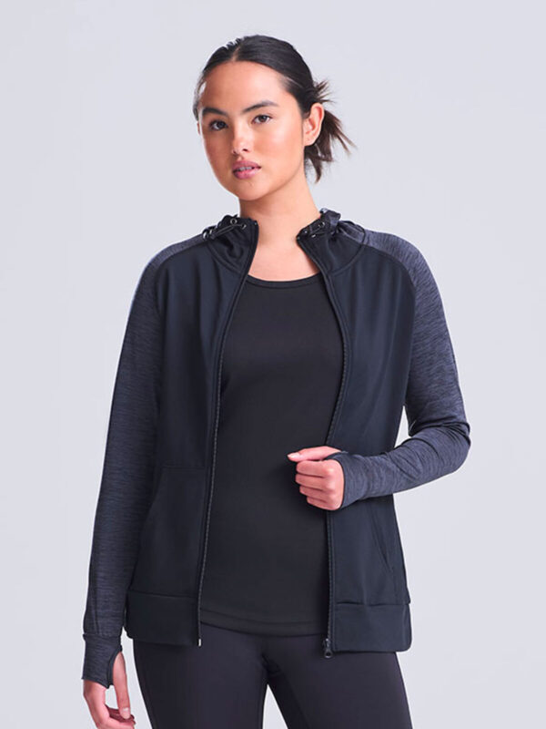 Felpe Girlie Cool Contrast Zoodie - JC058