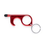 Portachiavi SAFETY KEYRING - PE142 - Rosso, Taglia unica personalizzabile