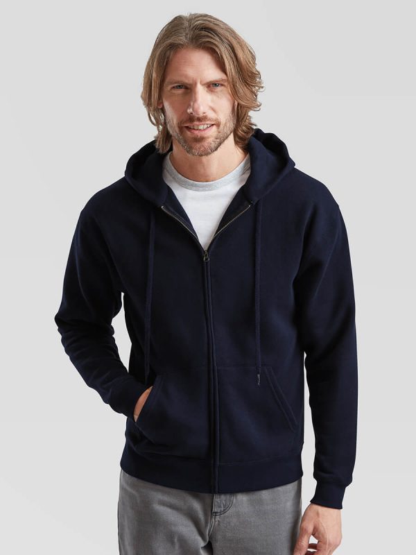 UOMO CAPPUCCIO E ZIP PREMIUM Manica lunga - 620340