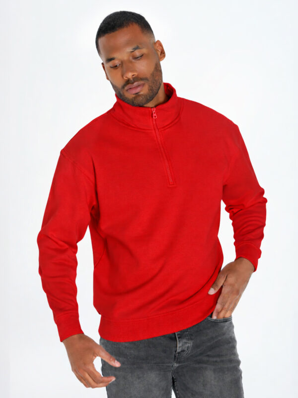 UNISEX MEZZA ZIP PREMIUM Manica lunga - SWRAZIP