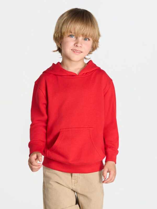 BAMBINO CAPPUCCIO LEGGERA FRENCH TERRY Manica lunga - SWRKKNG240