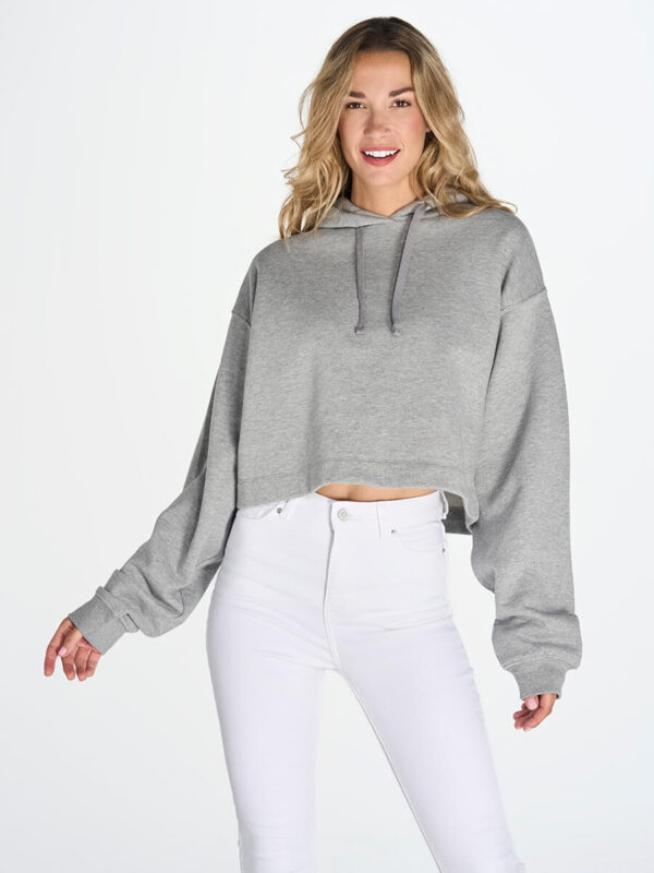 DONNA CAPPUCCIO REGULAR CROPPED Manica lunga - SWULCROP