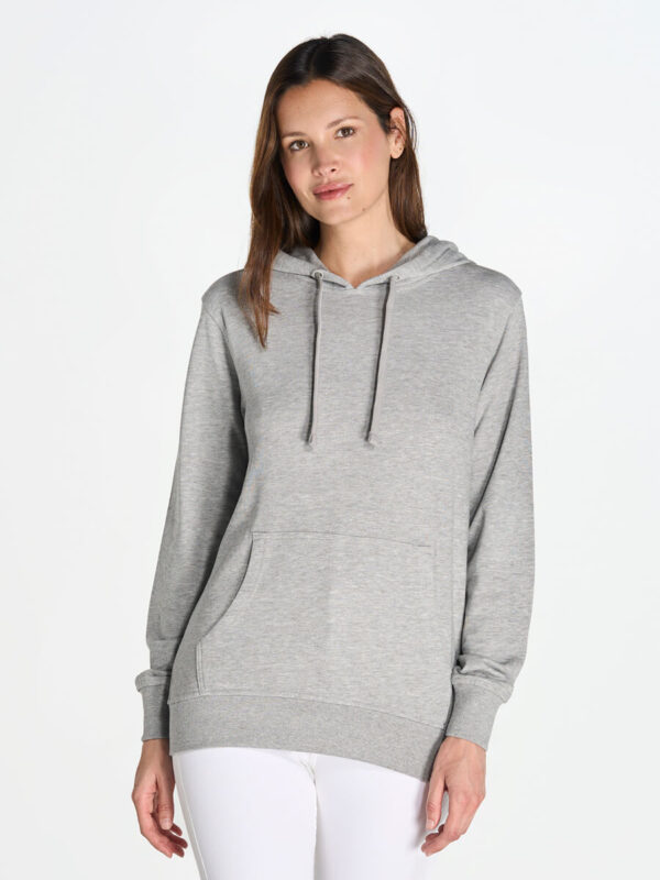 DONNA CAPPUCCIO LEGGERA FRENCH TERRY Manica lunga - SWULKNG240