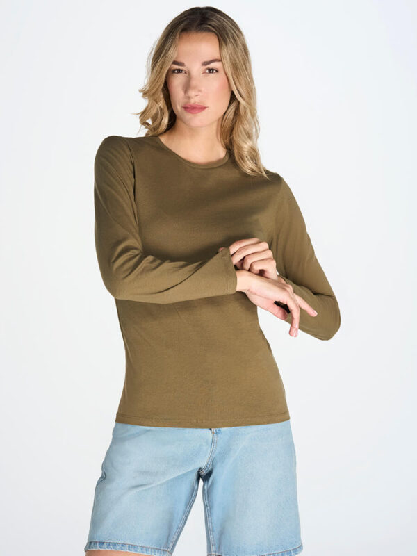 DONNA MANICA LUNGA REGULAR - TSRLCMFLS
