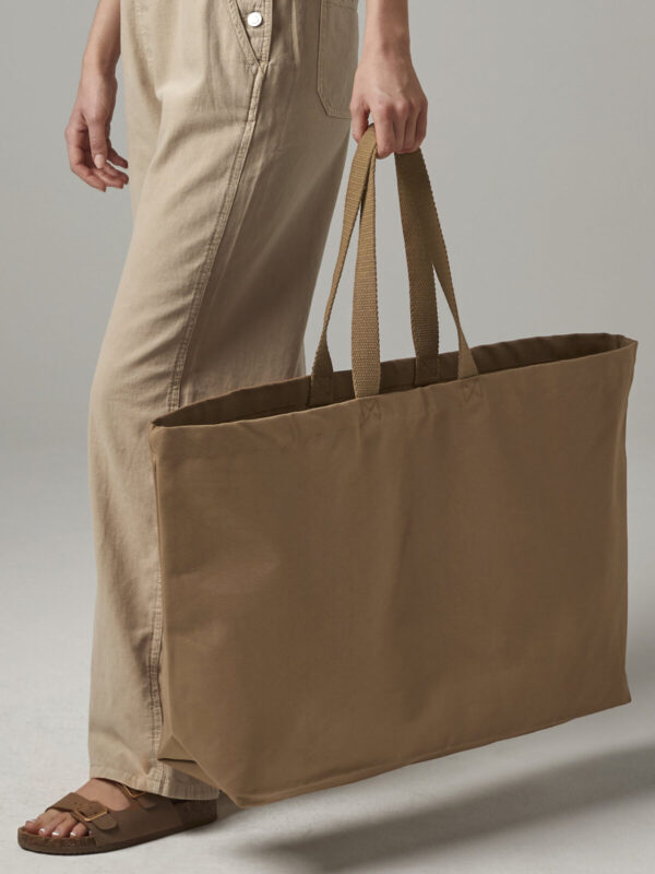 Oversized Canvas Tote Bag - W696