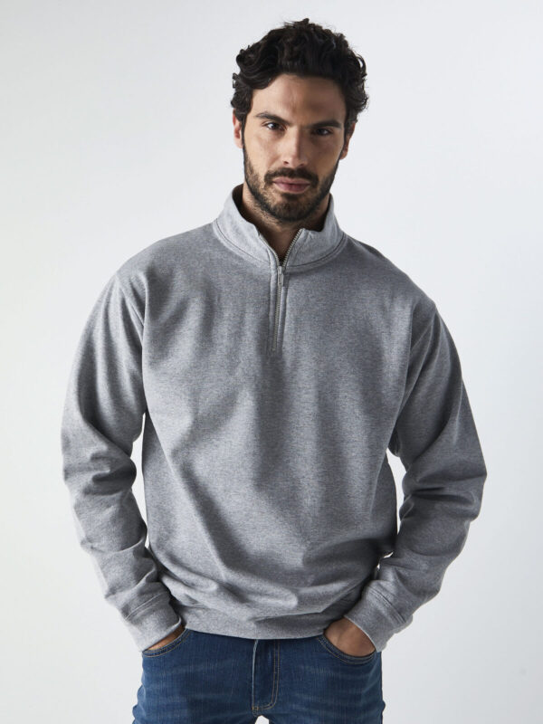 Zip Neck Sweat - BSZN280
