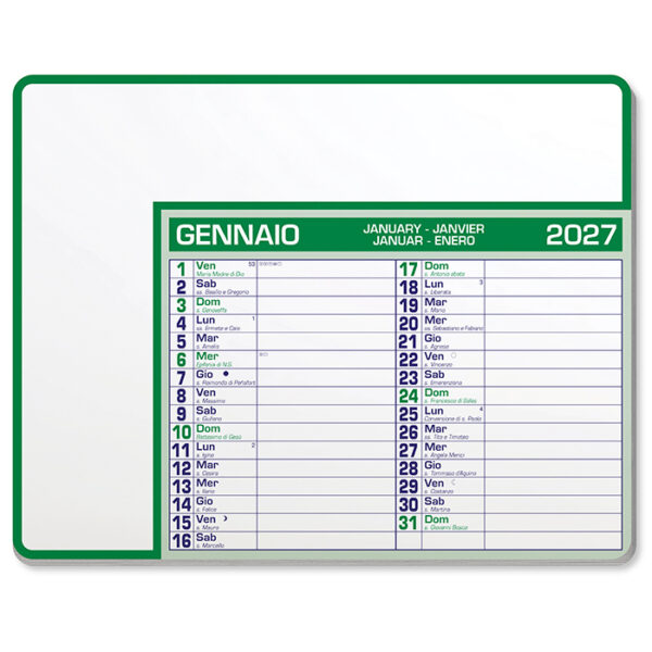CALENDAR PAD EDGE - PA782