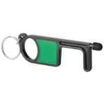 Portachiavi ANTI-CONTACT - PE107 - Verde, Taglia unica personalizzabile
