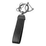 Portachiavi KEY D - PE156 - Nero, Taglia unica personalizzabile