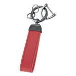 Portachiavi KEY D - PE156 - Rosso, Taglia unica personalizzabile
