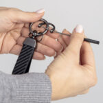 Portachiavi CARBON D personalizzabile